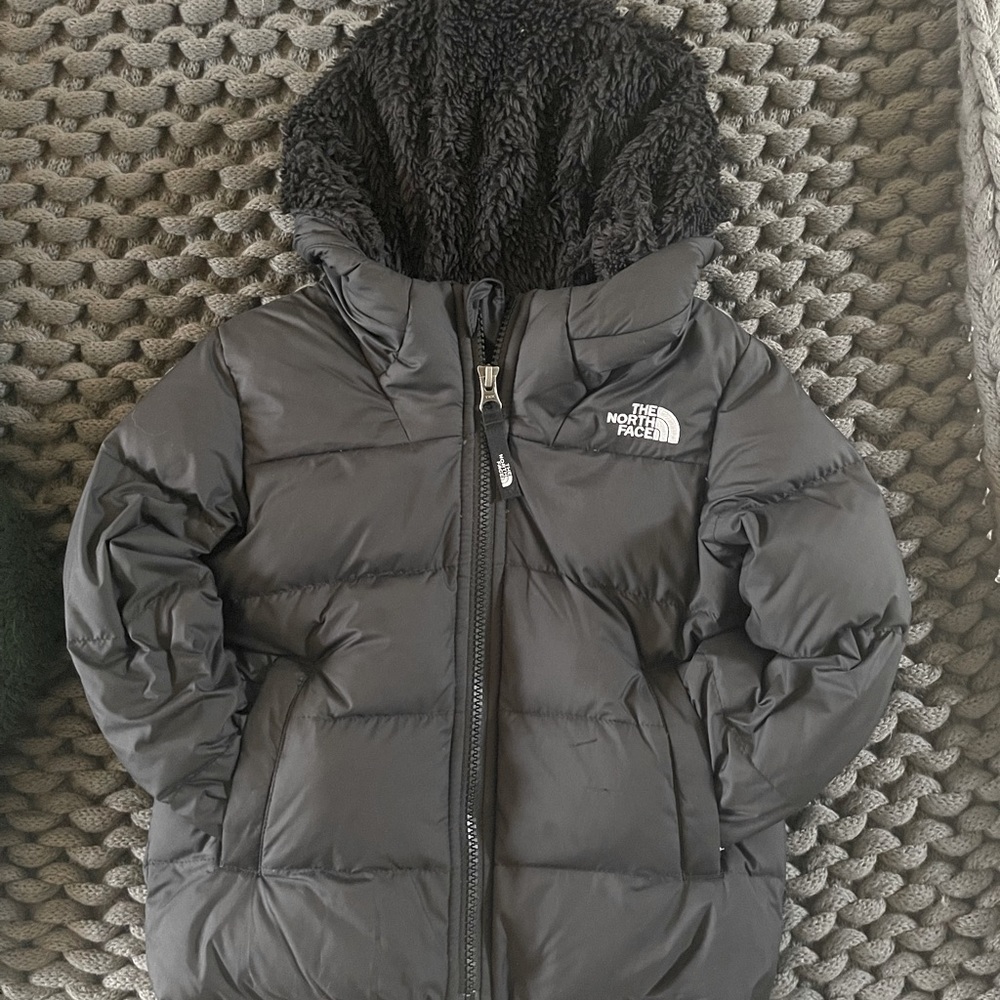 The North Face Fleece Lined Hooded Puffer Jacket